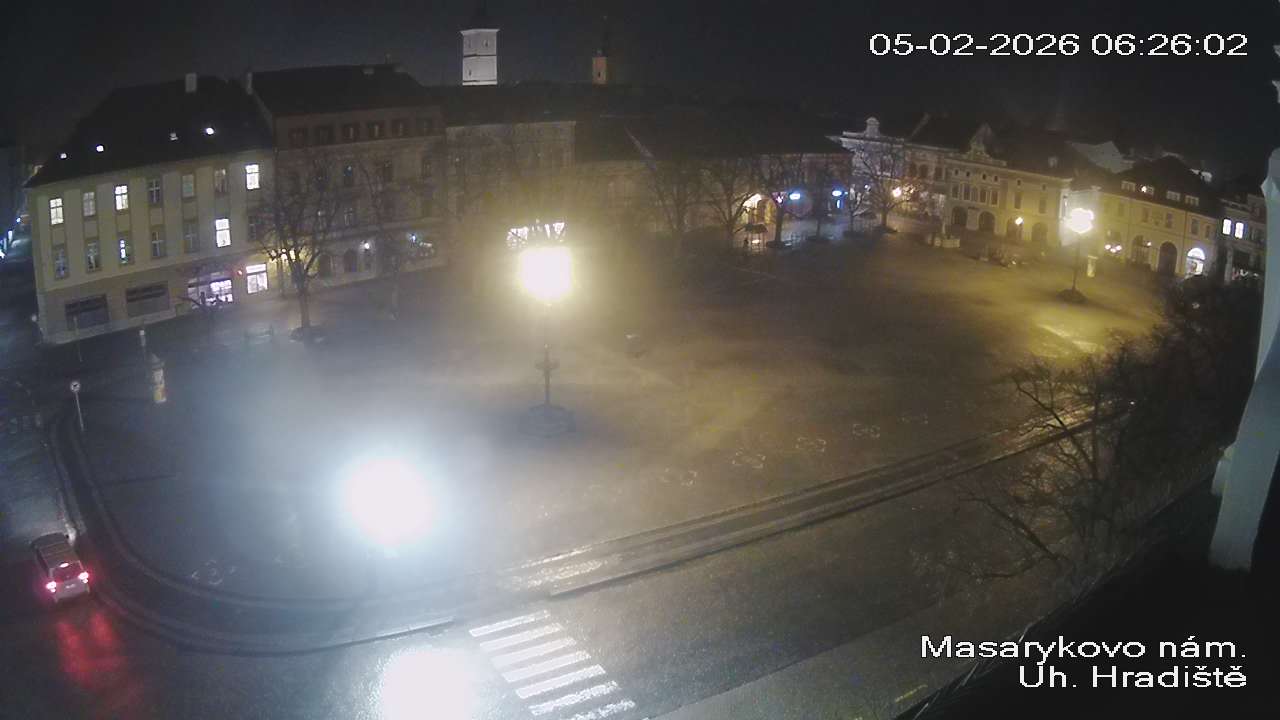 Kamera na żywo - Uherske Hradiste