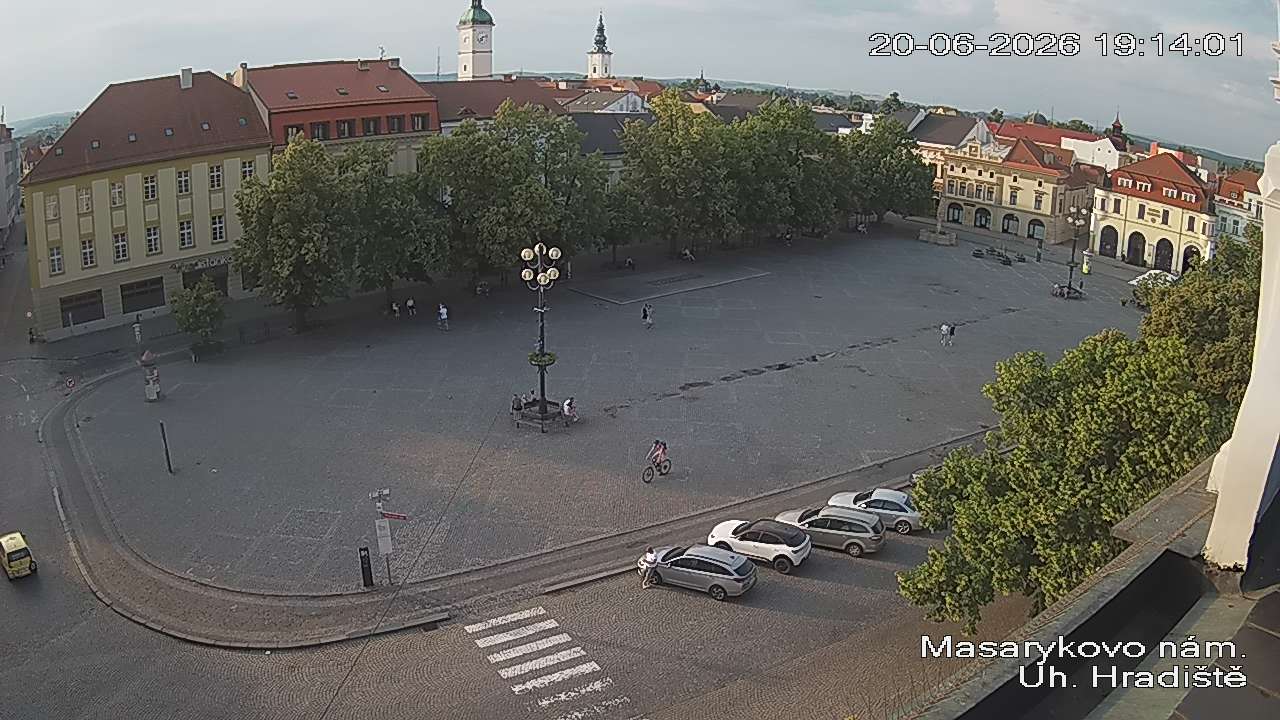 Kamera na żywo - Uherske Hradiste