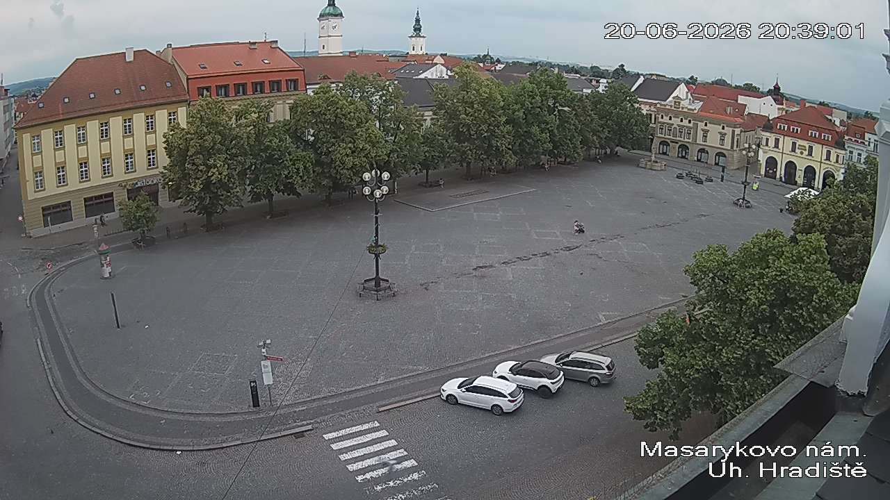 Kamera na żywo - Uherske Hradiste