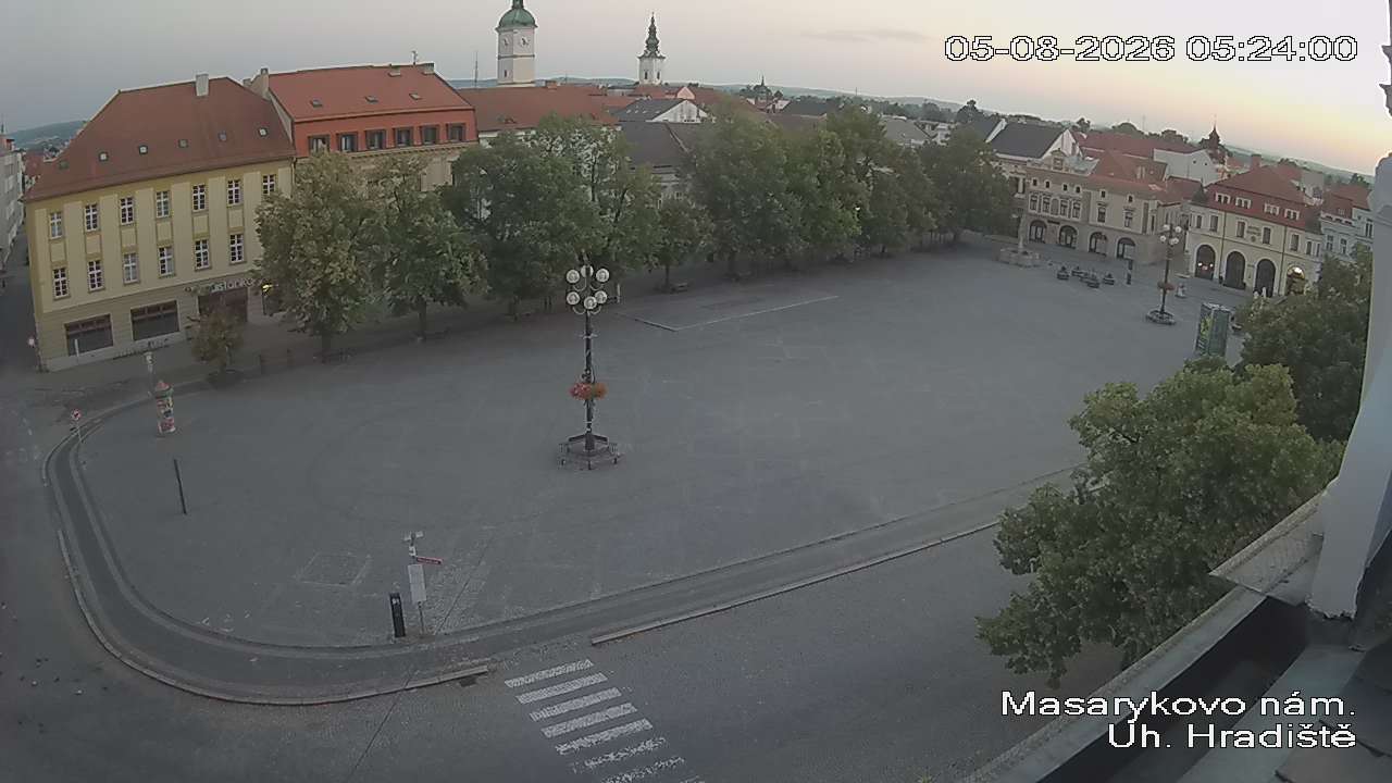 Kamera na żywo - Uherske Hradiste