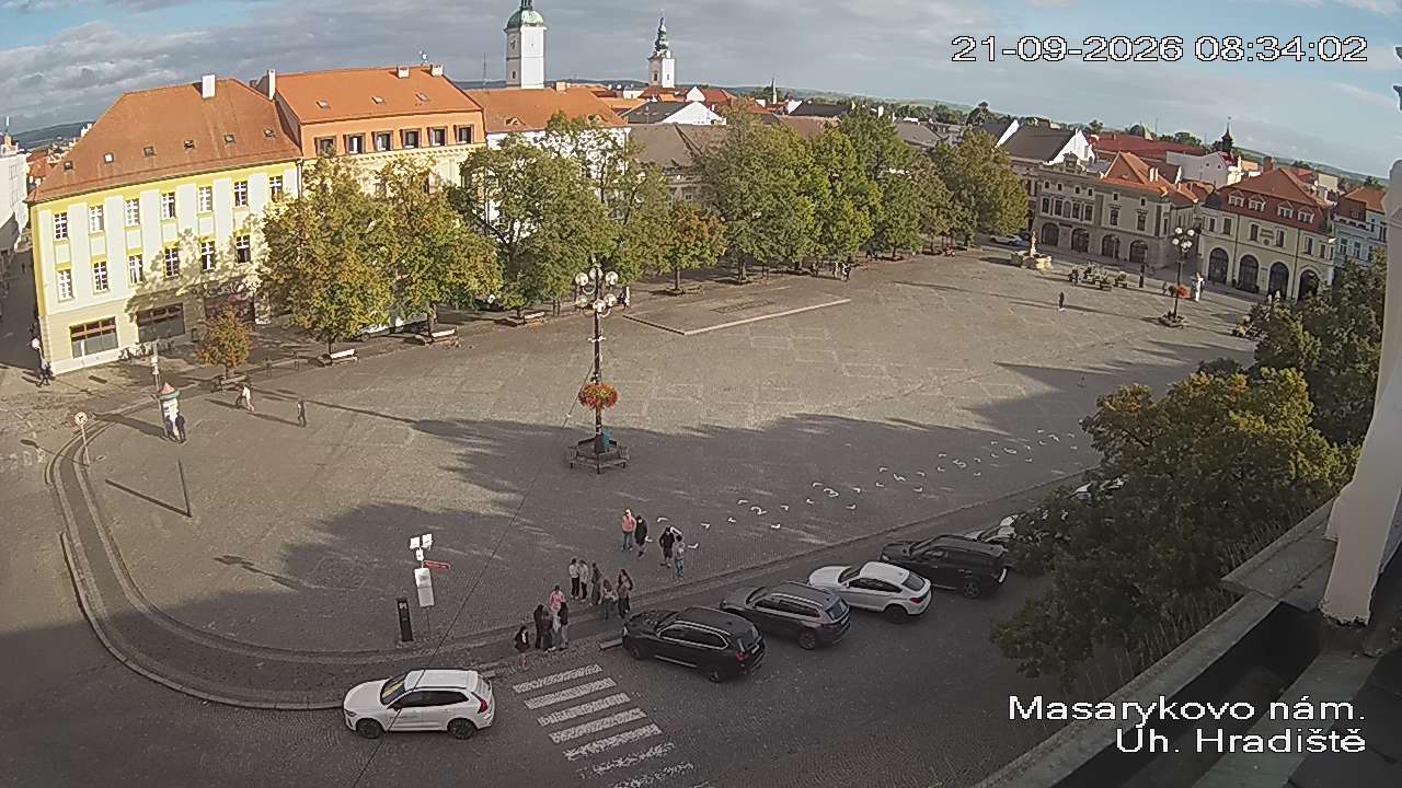 Kamera na żywo - Uherske Hradiste