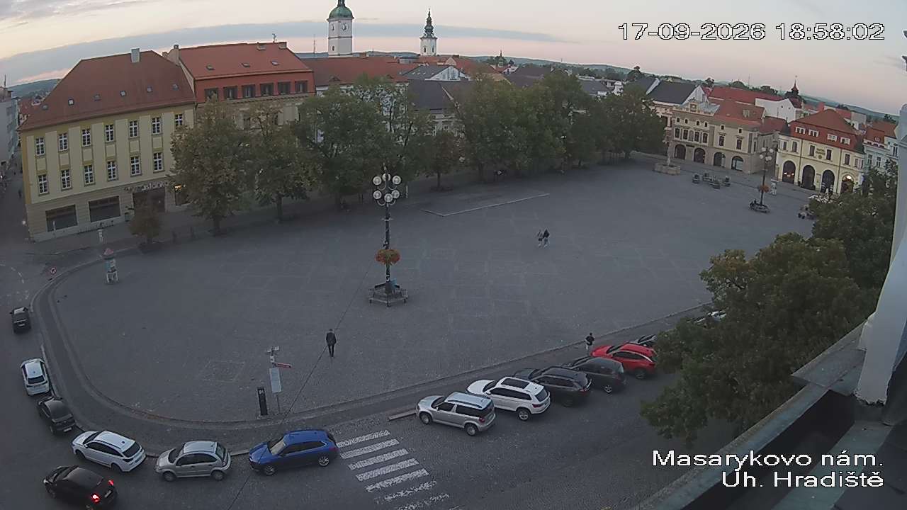 Kamera na żywo - Uherske Hradiste